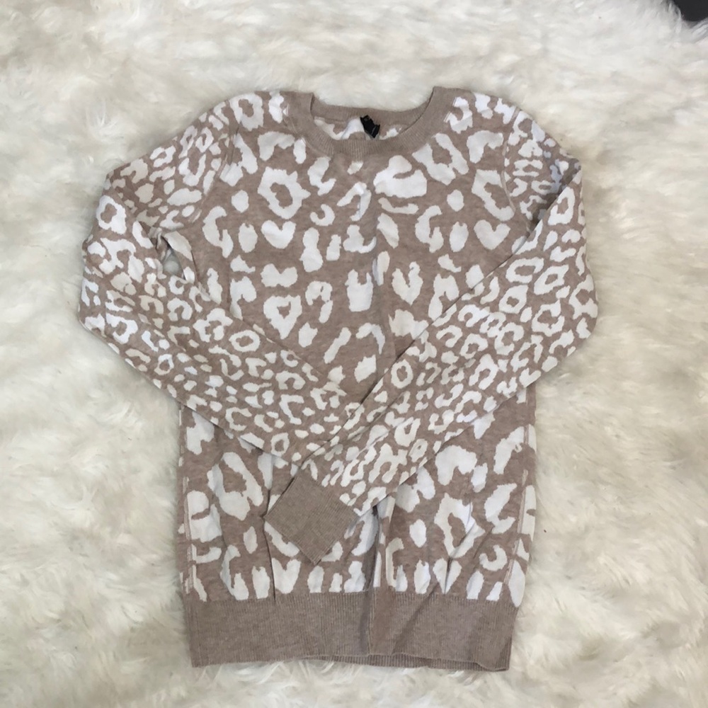 Express Leopard Sweater